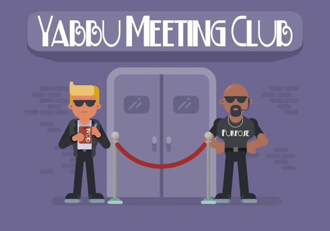 Purpose is your bouncer. Many thanks to Vectors by Vecteezy for the image!